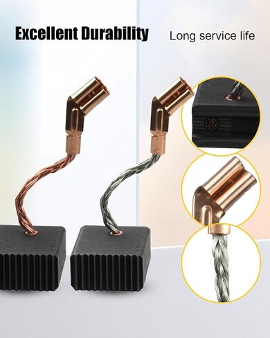 Angle Grinder Carbon Brushes Fit for DeWalt DWE402 DWE402G DWE402K DWE402N Replace N257540, Motor Brushes, 20 Pcs in Kuwait