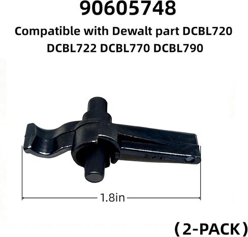 90605748 Leaf Blower Attachment Parts tube clips - Compatible with Dewalt part DCBL720 DCBL722 DCBL770 DCBL790（2-PACK） in Kuwait