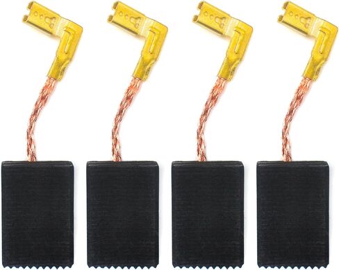 4-Pack Carbon Motor Brushes Replacement for CB318 CB330 CB340 CB314 CB315, Compatible with 9560CV 9563CV 9565CV Angle Grinder, BO6040 Sander, GD0800C Die Grinder and More in Kuwait