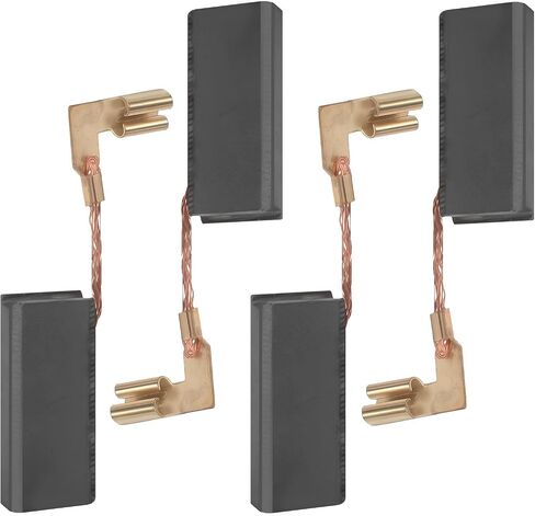 Carbon Brushes compatible with Bosch 11250VSR, 11253VSR, 11255VSR, RH328VC, RH228VC, HD21-2, HD19-2, 1199VSR (4 pcs) in Kuwait