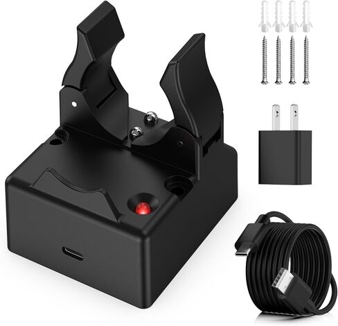 Upgraded USB-C Charger Holder Compatible with Streamlight Stinger Series Flashlight, 75105 Replacement Stinger Charger Dock with 1.5M Power Cord & Travel Adapter in Kuwait