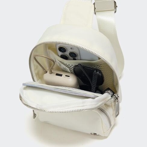 Pander Small Crossbody Sling Bag for Women, Compact Shoulder Chest Bag with Adjustable Strap in Kuwait