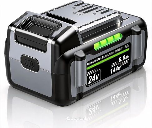 6.0Ah 24V Replacement Battery for Flex 24V Battery Compatible with Flex 24V Cordless Power Tools in Kuwait