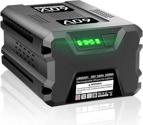 60V Replacement for Greenworks PRO 60V Battery 5.0Ah Max LB60A03 LB60A02 LB60A00, Compatible with 60V Cordless Power Tools 20352 22232 2508302, for Greenworks Battery in Kuwait