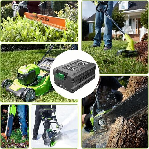 Upgraded 3.5Ah Replacement for Greenworks 80V Battery, Compatible with Greenworks 80 Volt GBA80200 GBA80500 GBA80250 GBA80300 GBA80400 Cordless Power Tool Batteries, 2 Packs in Kuwait