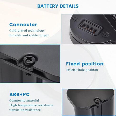 ABL-C Replacement Li-Ion Battery for Braava Jet M6 Series M611020 M612880 M612680 M614480 6100 Ultimate Mop 10.8V 23.76WH in Kuwait