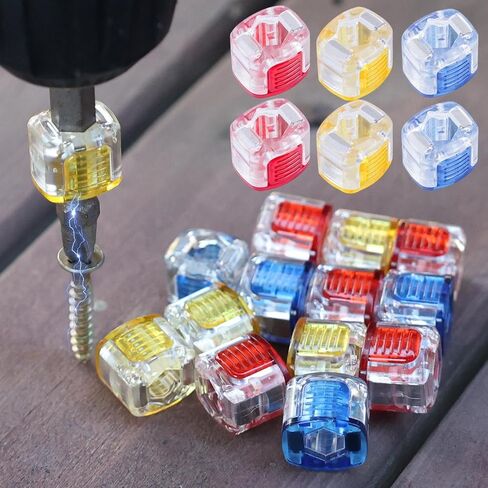 2Pcs Magnetic Screwdriver Ring, Strong Magnet Drill Bits Color Coded Coils Easy Install DIY Workshop Tool (2Pcs Yellow) in Kuwait