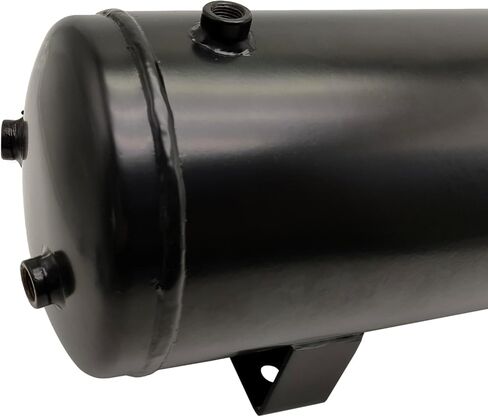 3 Gallon Air Tank Air Reservoir Tank with 7 pieces 1/4 Inch NPT Air Ports, 3 Gallon Capacity in Kuwait