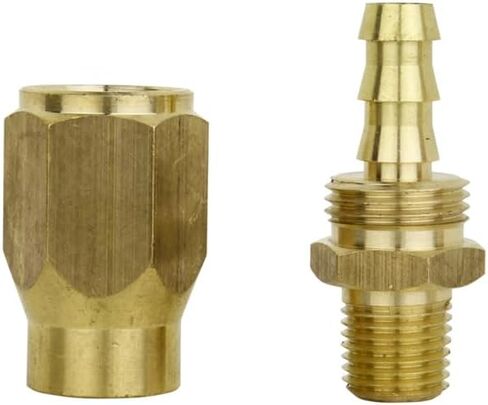 ULR Hose 3/8" Air Hose Assembly Repair Fitting - w/ 1/4" MNPT Fixed in Kuwait