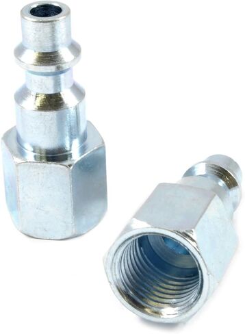 Forney 75602 Air Fitting Plug, Industrial Milton, 1/4-Inch by 1/4-Inch Female NPT, 2-Pack in Kuwait