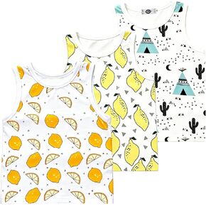 3 Pack Unisex Baby Sleeveless Tank Tops Toddler Boys Girls Summer Muscle Vest Shirt Outfit in Kuwait