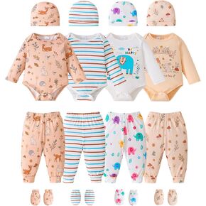 Baby Boy Girl Clothes Preemie Newborn Must Have Infant Essentials Outfits 20 Piece Clothing 0-18 Months in Saudi Arabia