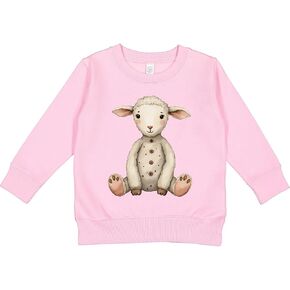 inktastic Cute Sheep with Buttons Toddler Sweatshirt in Kuwait