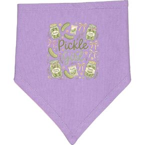 inktastic Pickle Girl Baby Bandana Bib in Kuwait