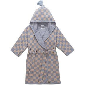 Parker Baby Co. Toddler Bathrobe & Swim Cover Up - Soft Muslin Cotton, Quick Drying Terry Lining for Boys & Girls 1-5 Years in Kuwait
