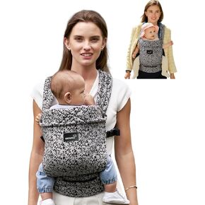 GROWNSY Baby Carrier Newborn to Toddler, Lightweight Ergonomic 7-44 lbs Newborn Carrier with Head Support, Easy to Wear Hands Free Infant Carrier for 0-36 Months, Houndstooth in Kuwait