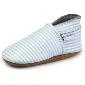 Baby Shoes Genuine Leather Soft Sole Non-Slip 0-3 Yrs Toddler Moccasins | Prewalker Crib First Walking Shoes Baby Boys Girls, Toddler, Slipper, Breathable, Lightweight, Sneaker, Indoor, First Steps in Kuwait