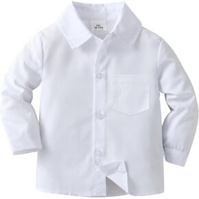 Boarnseorl Baby Toddler Boys Long Sleeves Button Down Shirt in Kuwait