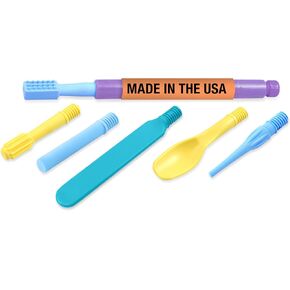 ARK Z-Vibe Travel Kit, Vibrating Oral Motor Therapy Tools, Lavender | Vibrating Oral Motor Therapy Tools, For Speech, Feeding, Oral Motor Therapy, and/or Sensory Integration, Medical-Grade in Saudi Arabia
