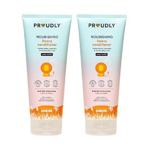 PROUDLY Nourishing Curly & Coily Hair Baby Conditioner by Gabrielle Union & Dwyane Wade, for Black & Brown Babies, Dry, Sensitive Skin, Sweet Vanilla, 2-Pack in Saudi Arabia