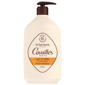 Bath and Shower Gel for Sensitive Skin Milk and Honey 1L in Kuwait