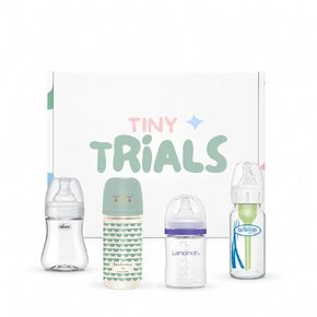 Glass Baby Bottle Variety Pack Newborn 0+ Anti-Colic Non-Toxic Glass Bottles Featuring Dr. Brown's, Lansinoh, Chicco & Suavinex Baby Bottle Discovery Box in Kuwait
