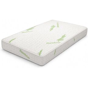 Ababy Bassinet & Cradle Mattress – Water-Resistant Bamboo Cover, Firm Polyurethane Foam Core, Structured Corners & Reinforced Edges – Breathable Infant Toddler Mattress, Replacement Pad (36x18x2) in Kuwait
