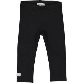 Lil Legs Unisex Boys Girls Toddler Kids Comfy Cotton Leggings - Black, 12 Months in Kuwait