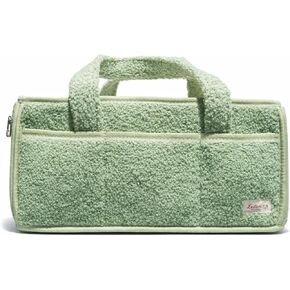 Diaper Caddy Organizer, Sage Green, Nursery Storage Tote with Zipper Pockets, Dividers, and 3 Front Pockets in Kuwait