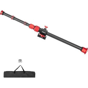 Fomito Adjustable Overheadhoting Cross Arm, Carbon Fiber and Aluminum Alloy, 32", 1/4" and 3/8" Screws, 11 lbs Load Capacity, for Product Photography and Live Top View in Kuwait
