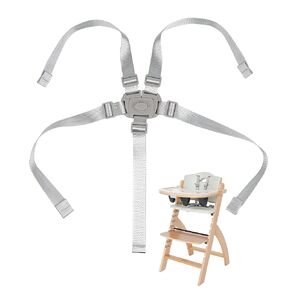 High Chair Straps Replacement Compatible with Abiie Beyond Junior High Chair, 5-Point Adjustable Harness Straps, Easy to Install Belt, High Chair Accessory in Saudi Arabia