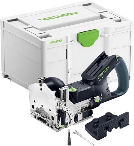 Festool 578121 DFC 500 E-Basic Cordless DOMINO Joiner | Precision Loose Tenon Joining System with Pendulum Cutting Motion, Ergonomic D-Handle & Cordless Freedom in Kuwait