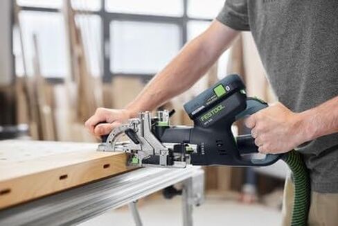 Festool 578121 DFC 500 E-Basic Cordless DOMINO Joiner | Precision Loose Tenon Joining System with Pendulum Cutting Motion, Ergonomic D-Handle & Cordless Freedom in Kuwait