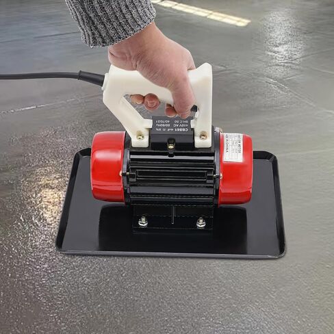 Concrete Vibrating Motor, 110V 370W Handheld Table Motion Concrete Vibrator Machine, Cement Smoother for Such As Road Construction, House Construction, Bridge Construction (Red) in Kuwait