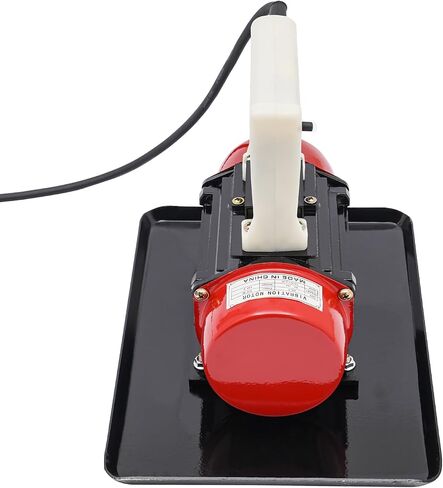 Concrete Vibrating Motor, 110V 370W Handheld Table Motion Concrete Vibrator Machine, Cement Smoother for Such As Road Construction, House Construction, Bridge Construction (Red) in Kuwait