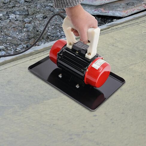 Concrete Vibrating Motor, 110V 370W Handheld Table Motion Concrete Vibrator Machine, Cement Smoother for Such As Road Construction, House Construction, Bridge Construction (Red) in Kuwait