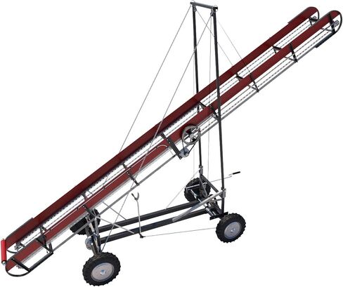 Hay Bale Conveyor System Plans - Electric Motor Drive Firewood Elevator in Kuwait