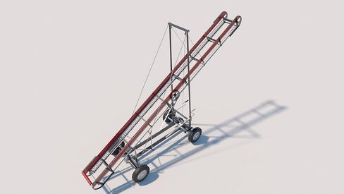Hay Bale Conveyor System Plans - Electric Motor Drive Firewood Elevator in Kuwait