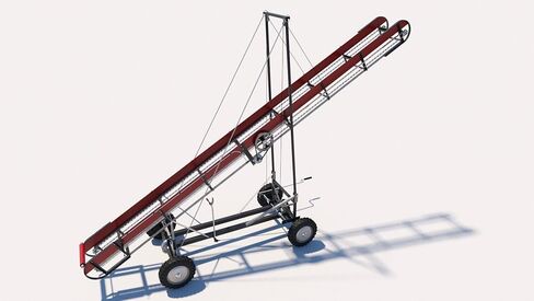 Hay Bale Conveyor System Plans - Electric Motor Drive Firewood Elevator in Kuwait