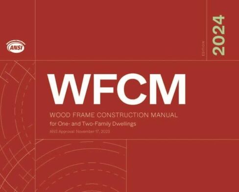 2024 Wood Frame Construction Manual (WFCM) for One- and Two-Family Dwellings in Kuwait
