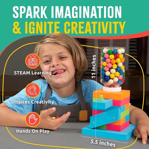 SparkJump Jr DIY Woodworking Kit Bundle – Complete Birdhouse & Candy Dispenser Projects for Kids, Fun Craft Kits with Tools, Paints, & Instructions for Boys & Girls in Kuwait