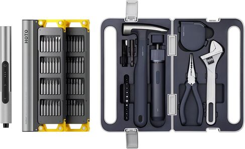HOTO SnapBloq™ S-A01 Master Precision Screwdriver Set + Electric Screwdriver Tool Set, 56 PCS 3.7V Mini Electric Screwdriver, 3 Torque Settings, Max 250RPM in Kuwait