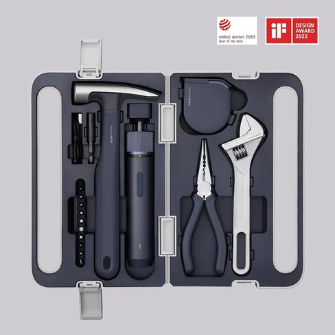 HOTO SnapBloq™ S-A01 Master Precision Screwdriver Set + Electric Screwdriver Tool Set, 56 PCS 3.7V Mini Electric Screwdriver, 3 Torque Settings, Max 250RPM in Kuwait