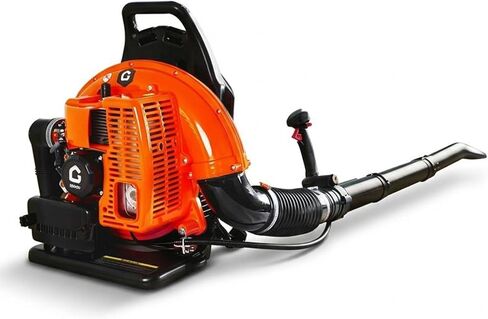 GarveeTech 66CC Gas Backpack Leaf Blower, 4.0HP 2-Stroke Engine with 880CFM Airflow and 320MPH Speed, Variable Speed Control & Cruise Control for Lawn Care, Yard Cleanup and Leaf Removal in Kuwait