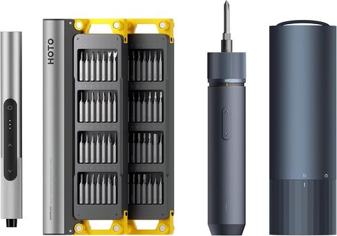 HOTO SnapBloq™ S-A01 Master Precision Screwdriver Set + Electric Screwdriver Rechargeable, 3.6V Cordless Screwdriver Set USB-C, 3 Torque Settings in Kuwait