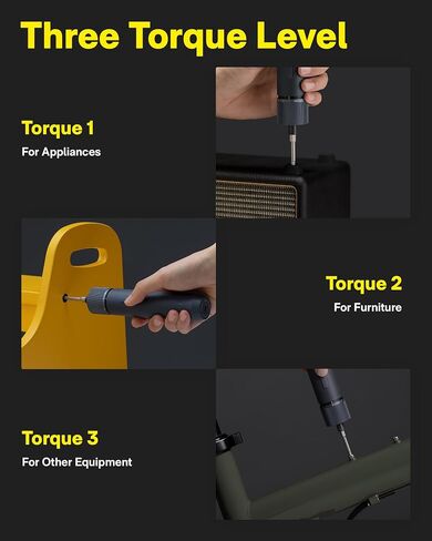 HOTO SnapBloq™ S-A01 Master Precision Screwdriver Set + Electric Screwdriver Rechargeable, 3.6V Cordless Screwdriver Set USB-C, 3 Torque Settings in Kuwait