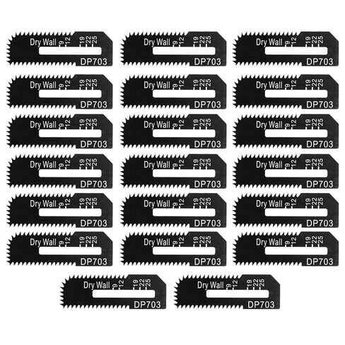 20Pcs Durable Drywall Cut Out Saw Blades Power Tool Cutting Accessories in Kuwait