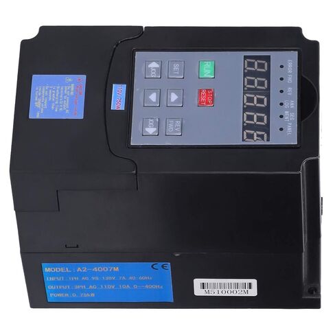 0.75KW Frequency Inverter, 0.75KW SinglePhase Input 95135V AC110V Output Variable Frequency Inverter Speed Controller, Power Spindle Sanders in Saudi Arabia