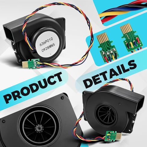 636P010-0928MNS Vacuum Cleaner Engine Ventilation Motor Fan Fit for iRobot Roomba i1 i2 i3 i4 i5 i6 i7 i8 i9 J8 J9 e5 e6,Vacuum Cleaner Fan Motor Replacement for 20N636P010 Smart Sweeper Fan Module in Kuwait