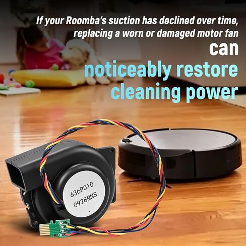 636P010-0928MNS Vacuum Cleaner Engine Ventilation Motor Fan Fit for iRobot Roomba i1 i2 i3 i4 i5 i6 i7 i8 i9 J8 J9 e5 e6,Vacuum Cleaner Fan Motor Replacement for 20N636P010 Smart Sweeper Fan Module in Kuwait